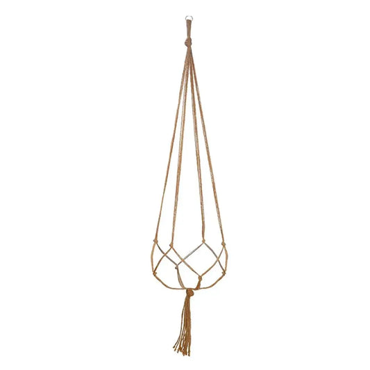 1pcs Braided Rope Hanging Basket