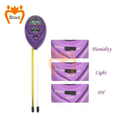 Soil Water Moisture Meter - 3 in 1