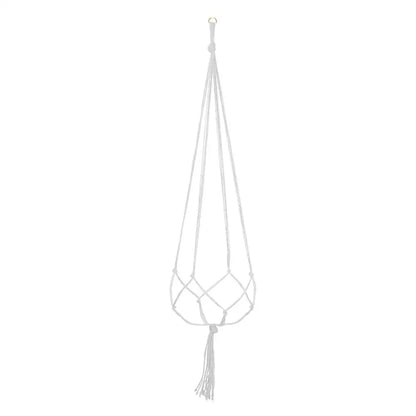 1pcs Braided Rope Hanging Basket