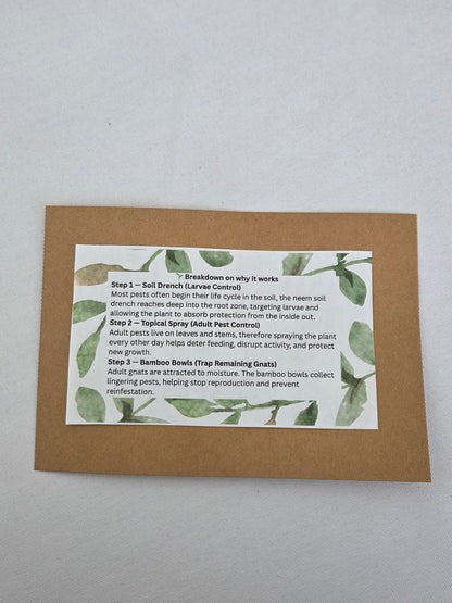 describes how the kit works to combat pests at all stages of life from larvae to adulthood 